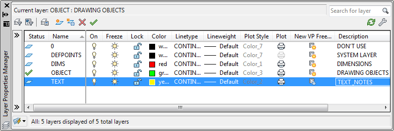 R2007 Layer Dialog Box R2008 Layer Dialog Box