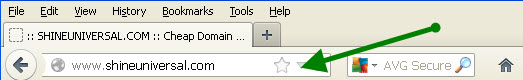 Firefox address bar